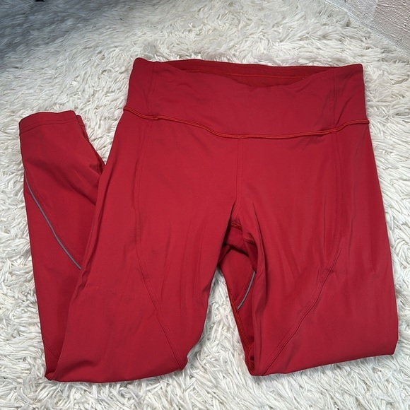 Lululemon Chasing Miles Tight *25" Persian Red - Picture 1 of 6